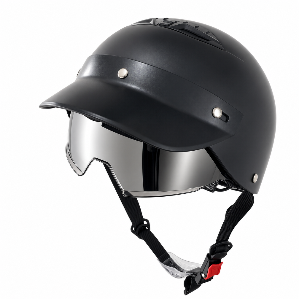 Capacete coquinho com viseira